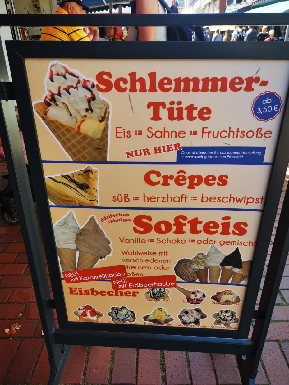 Büsum Eisstand