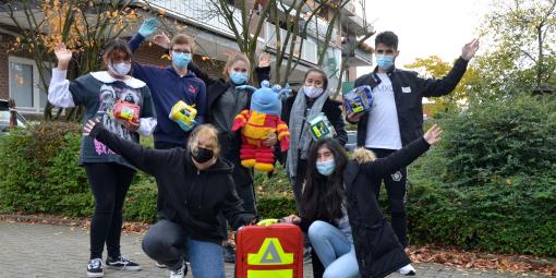 Zuwachs beim ASB-Schulsanitätsdienst an der Bertha-von-Suttner-Schule